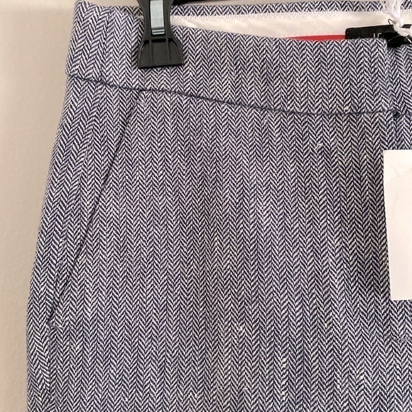 NWT J.Crew herringbone Hayden pant - Picture 2 of 9